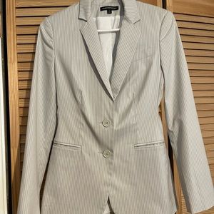 Women’s Express Design Studio 2 button striped blazer